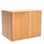 Papierschrank,  90 cm hoch, 111x81 cm (B/T), 10 Zügen, 2 Türen, 